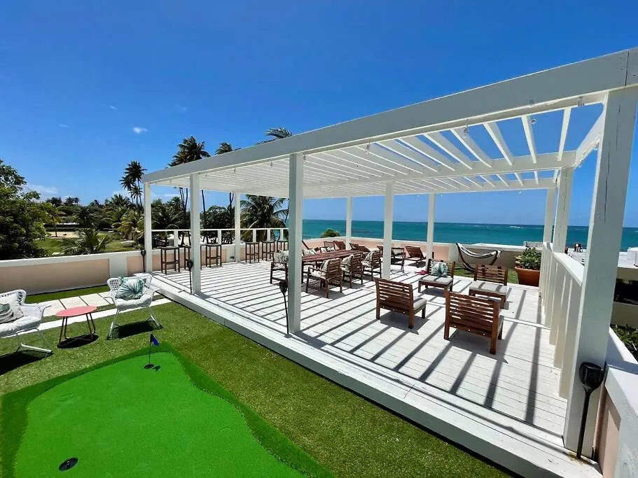 Palm Villa - Amazing Direct Sandy Beach Access Luxury Villa Loiza