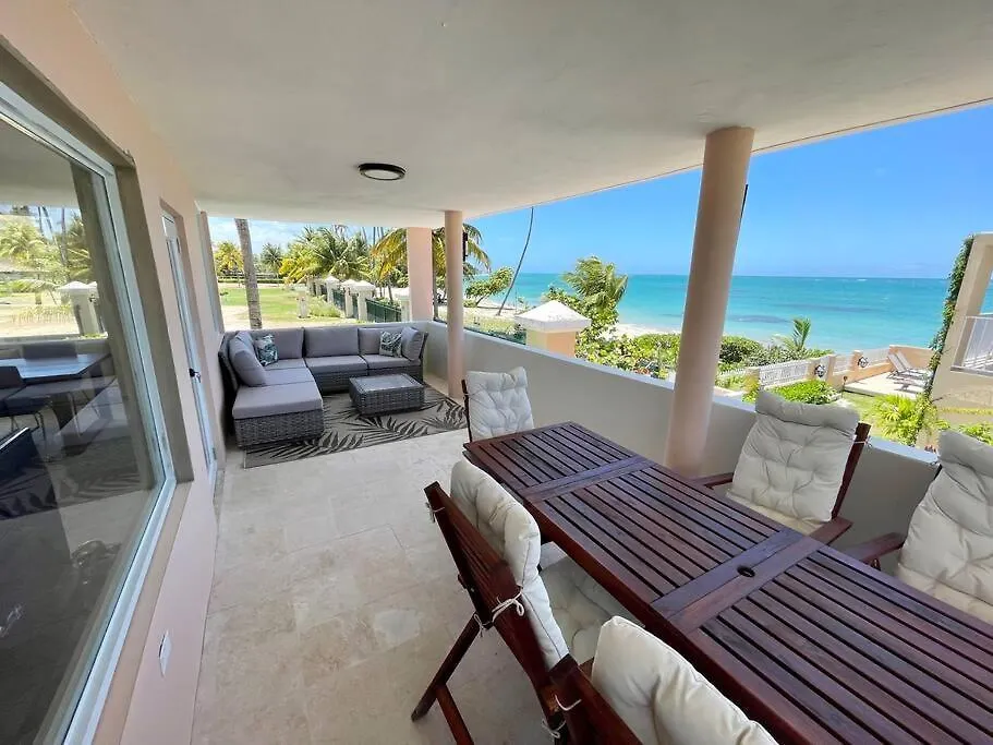 Palm Villa - Amazing Direct Sandy Beach Access Luxury Villa Loiza Puerto Rico