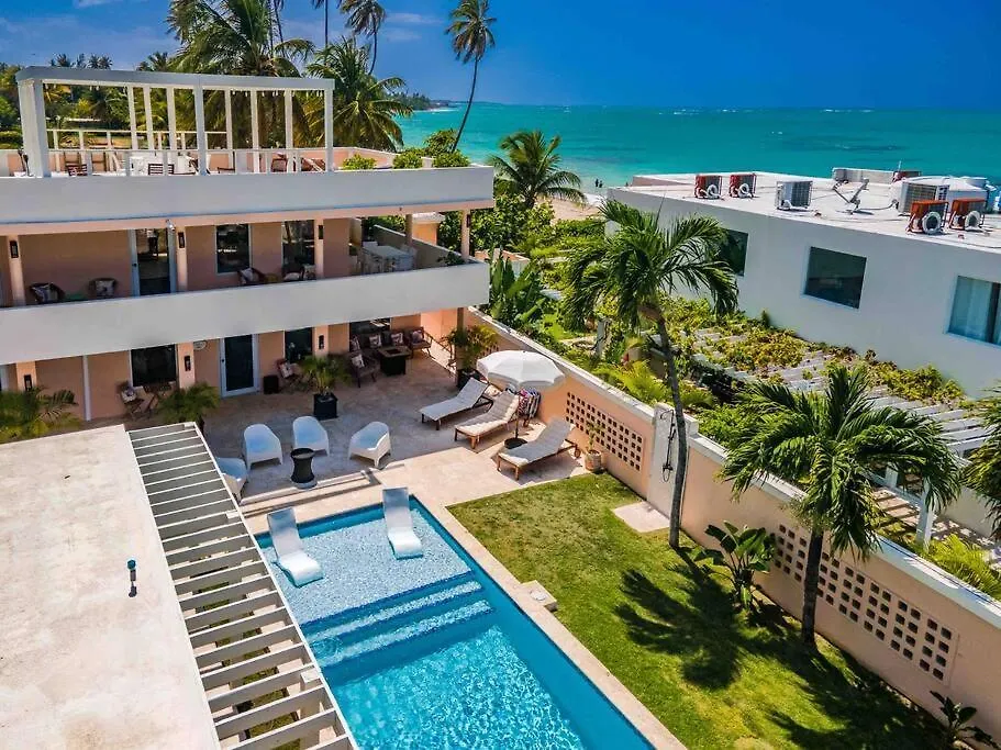 Palm Villa - Amazing Direct Sandy Beach Access Luxury Villa Loiza 0*,
