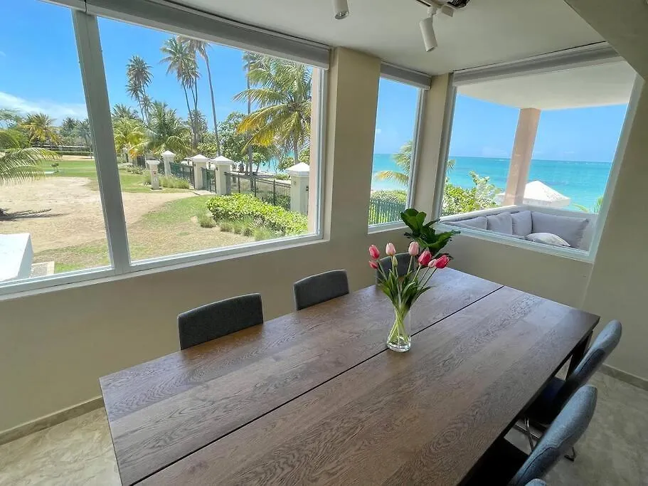 Palm Villa - Amazing Direct Sandy Beach Access Luxury Villa Loiza
